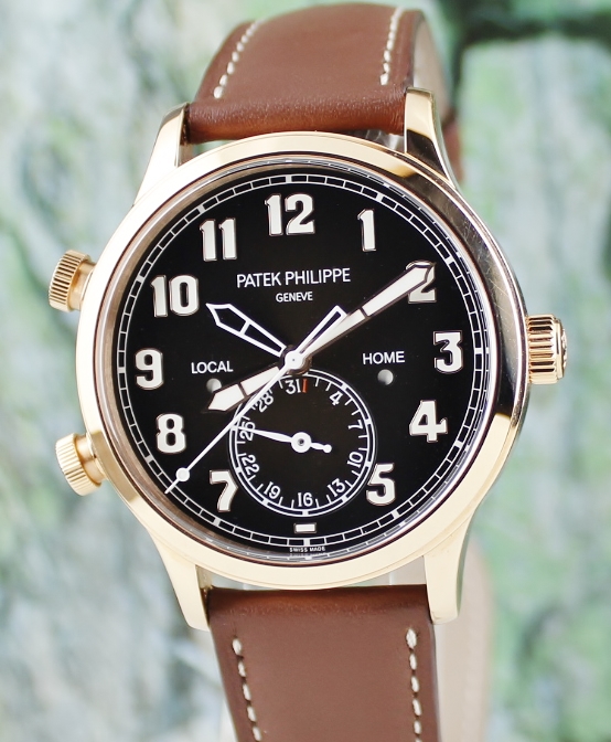 (image for) Unpolished Patek Philippe Calatrava Pilot Travel Time / 5524R-001